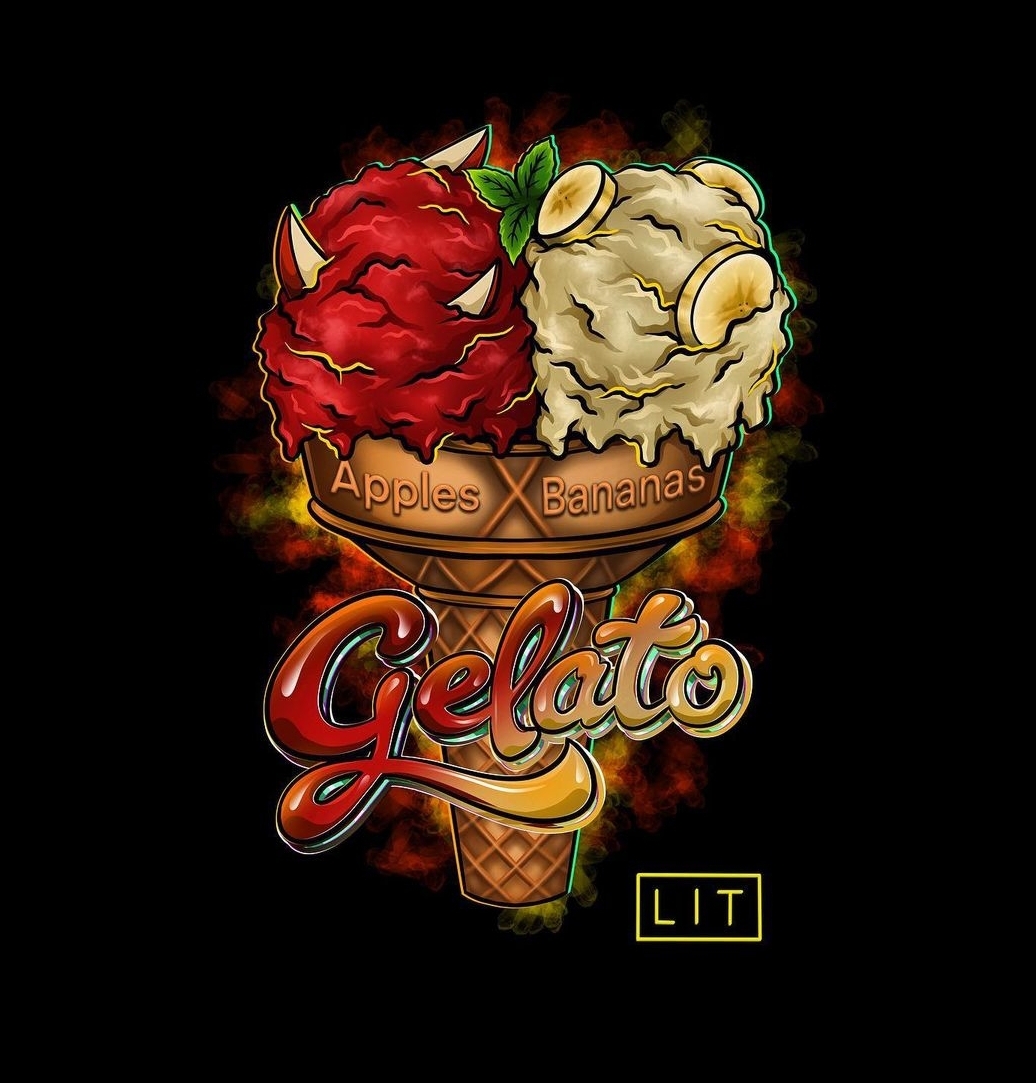 Lit Farms Apple Banana Gelato Heritage Seedbank