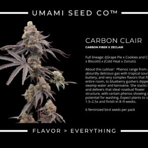 Umami Seeds - Carbon Clair