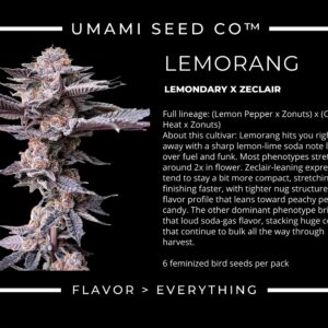 Umami Seeds - Lemorang